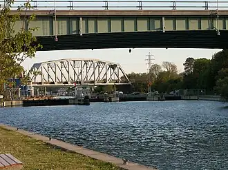 Shinnecock Canal, located in Hampton Bays, New York