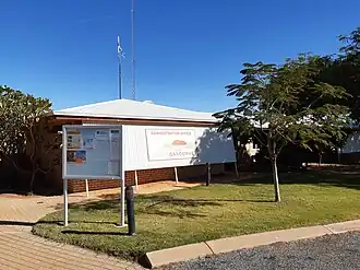 The Shire of Upper Gascoyne administration office