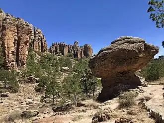 Sierra de Organos National Park in Mexico