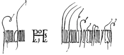 Louis the German's signature