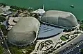 Aerial view of the Esplanade