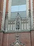 Detail of the tower