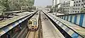 Sion station, view from FoB: Platforms 1,2