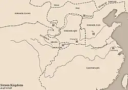 Former Yan in 369 AD