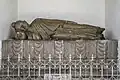 Sleeping Buddha statue at Dhauli Shanti Stupa