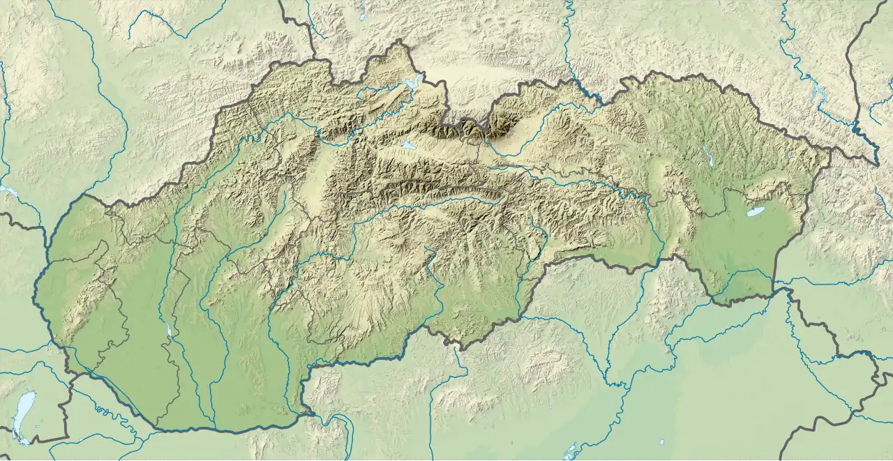 Bojnice is located in Slovakia