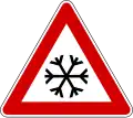 I-32 Ice on the road.