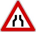 I-5 Road narrows