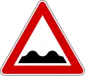 I-8 Uneven road