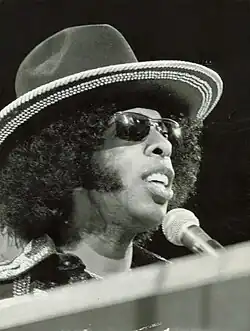 Stone performing in 1973