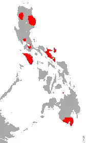 Map of range