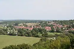 A general view of Soing