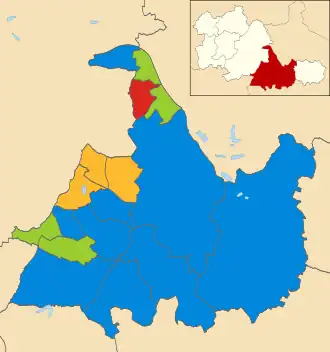 2016 results map