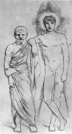 Socrates and Agathodemos, c. 1860