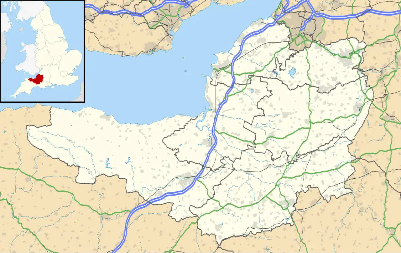 Keynsham is located in Somerset