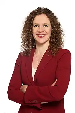 Photographic portrait of Sophie in 't Veld