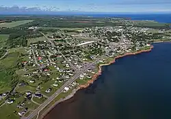 Aerial view in 2025