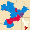 2003 results map