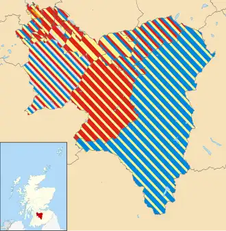 2007 results map