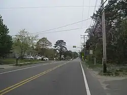South Toms River as seen from Dover Road (CR 530)