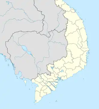 Sa Đéc is located in South Vietnam