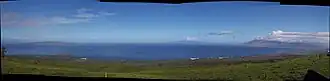 View from Upcountry Maui