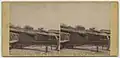 Southwest View of Battery No. 1 at Farnhold's House, York River Mounting One 200 Pound and Five 100 Pound Rifled Guns by James F. Gibson
