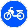 R-407b Road for mopeds (and vehicles for people with reduced mobility)