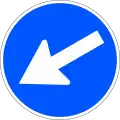 R-401b Keep left