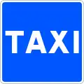 S-18 Reserved place for taxis