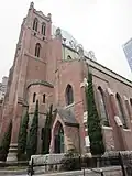Side angle of the exterior in 2013