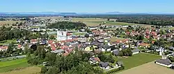 South-southeast view of St. Veit am Vogau