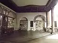 Space under the choir