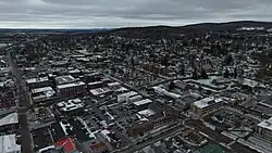 St. Albans, VT, from the southwest