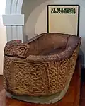 Sarcophagus of St Alkmund, Derby Museum
