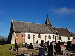 The church in Saint-Aubin-sur-Quillebeuf
