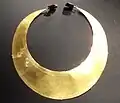 Gold lunula from Cornwall, c. 2400 BC.[211][212]