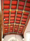 South chapel ceiling