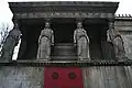 Caryatids, north elevation