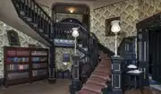 Staircase inside the Ace of Clubs House