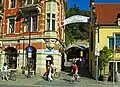 Entrance to lower station