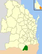 Location within Queensland