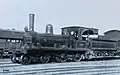 Steam locomotive 4-4-0 named 'Lucknow'