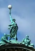 Stephan Sinding's Electra statue at Kongens Nytorv in Copenhagen