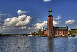 Image 22Stockholm City Hall, 1923 (Ragnar Östberg) (from Traditionalist School (architecture))
