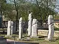 Stone pairs found in Korea.