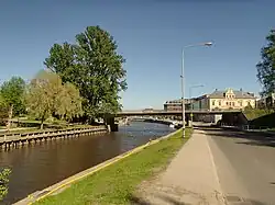 Storbron, a bridge across Selångersån river in central Sundsvall