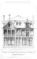 Stores at Ridley Park, Delaware County, Pennsylvania (1876).