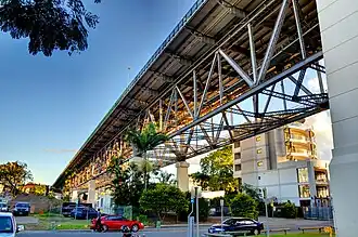 Kangaroo Point, underneath the Story Bridge