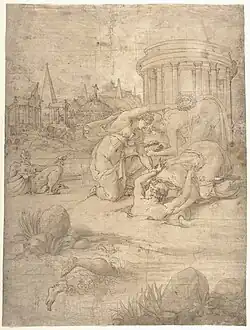 The Story of Arethusa by Francesco Primaticcio